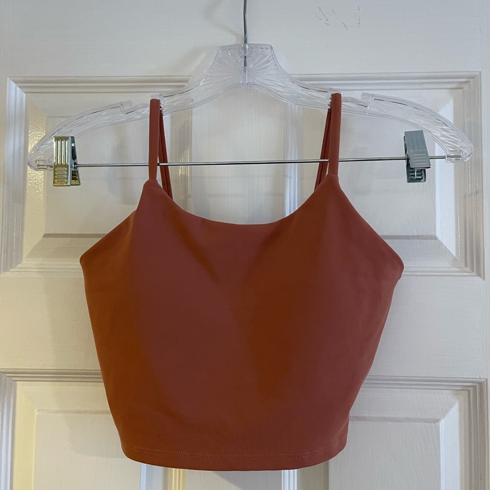 ONe Sports Tank. Size: Small. Color: Burnt Orange.